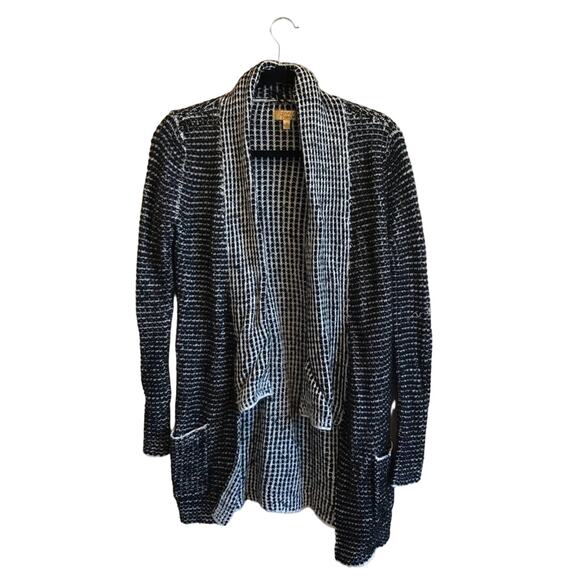 Princess Vera Wang S cardigan black white sparkle - Picture 1 of 7